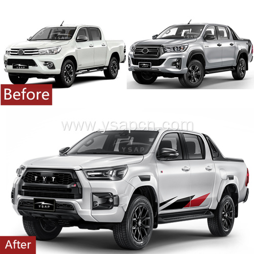 2016-2020 Hilux facelift to 2022 Rocco GR kit